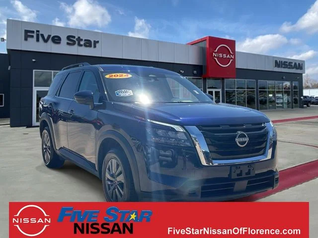 Used 2024 Blue Nissan SV image 1