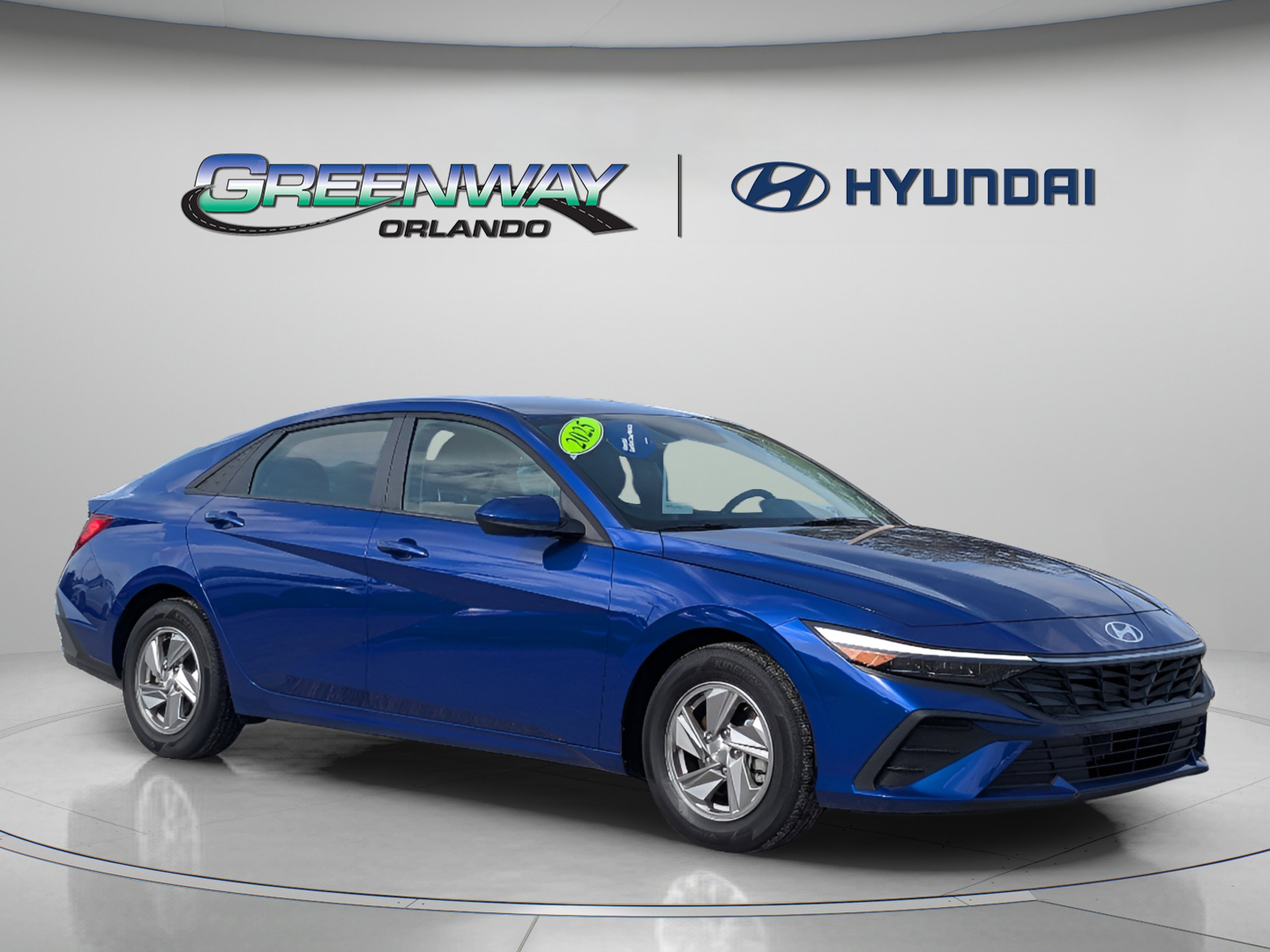 Certified Used 2025 Intense Blue Hyundai SE image 1