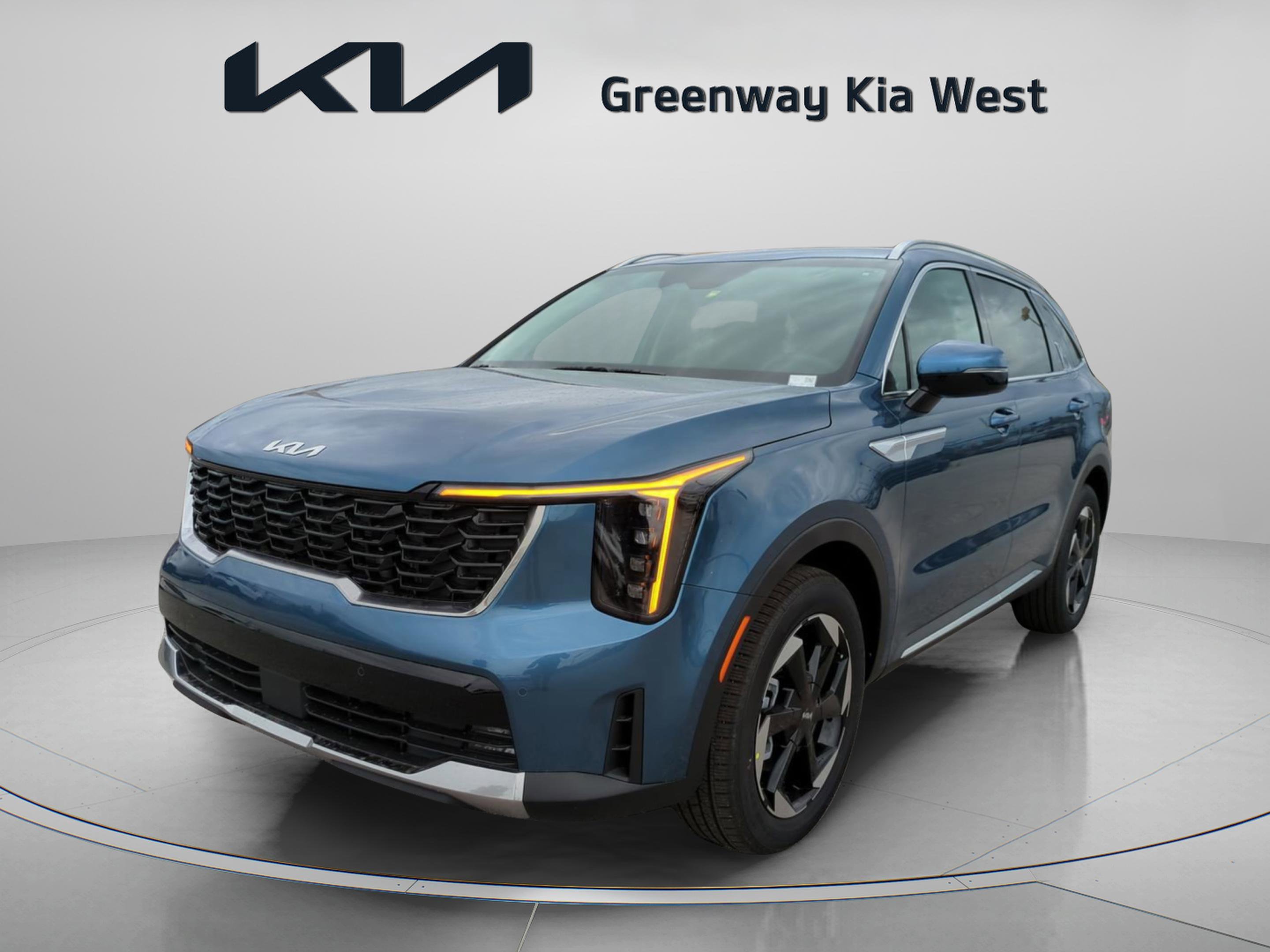 New 2026 Mineral Blue Kia EX image 3