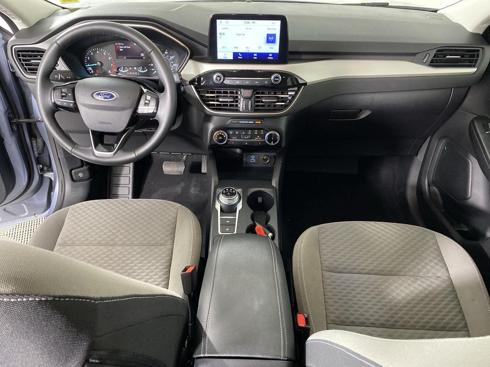 Used 2022 Iced Blue Silver Ford SE image 23
