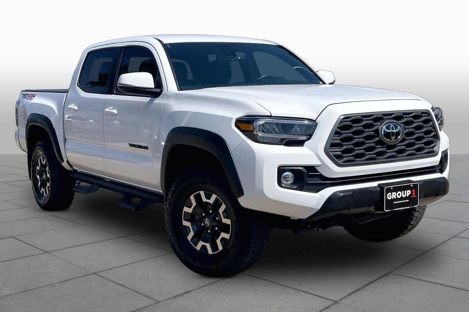 Certified Used 2021 Super White Toyota TRD Off Road image 3