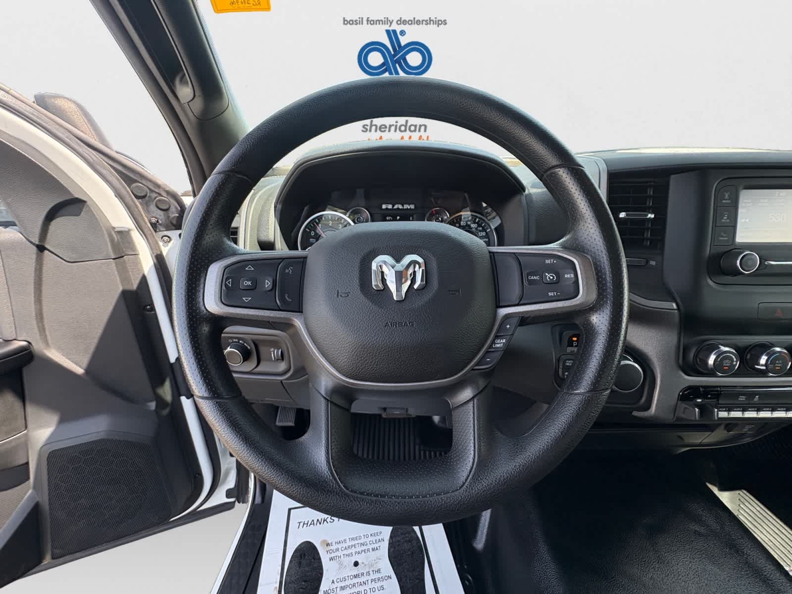 Used 2024 Bright White Clearcoat Ram Tradesman image 14