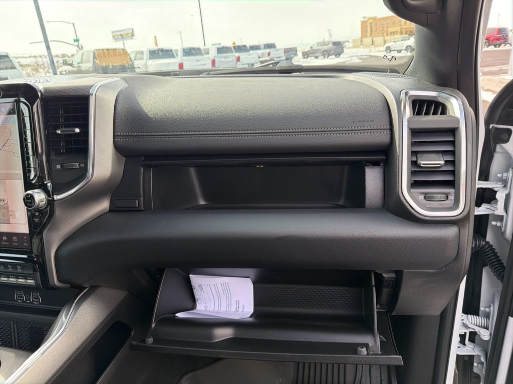 New 2026 Bright White Clear-Coat Exterior Paint RAM Laramie image 50