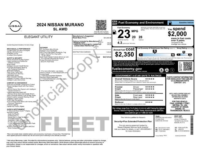 Certified Used 2024 White Nissan SL image 28