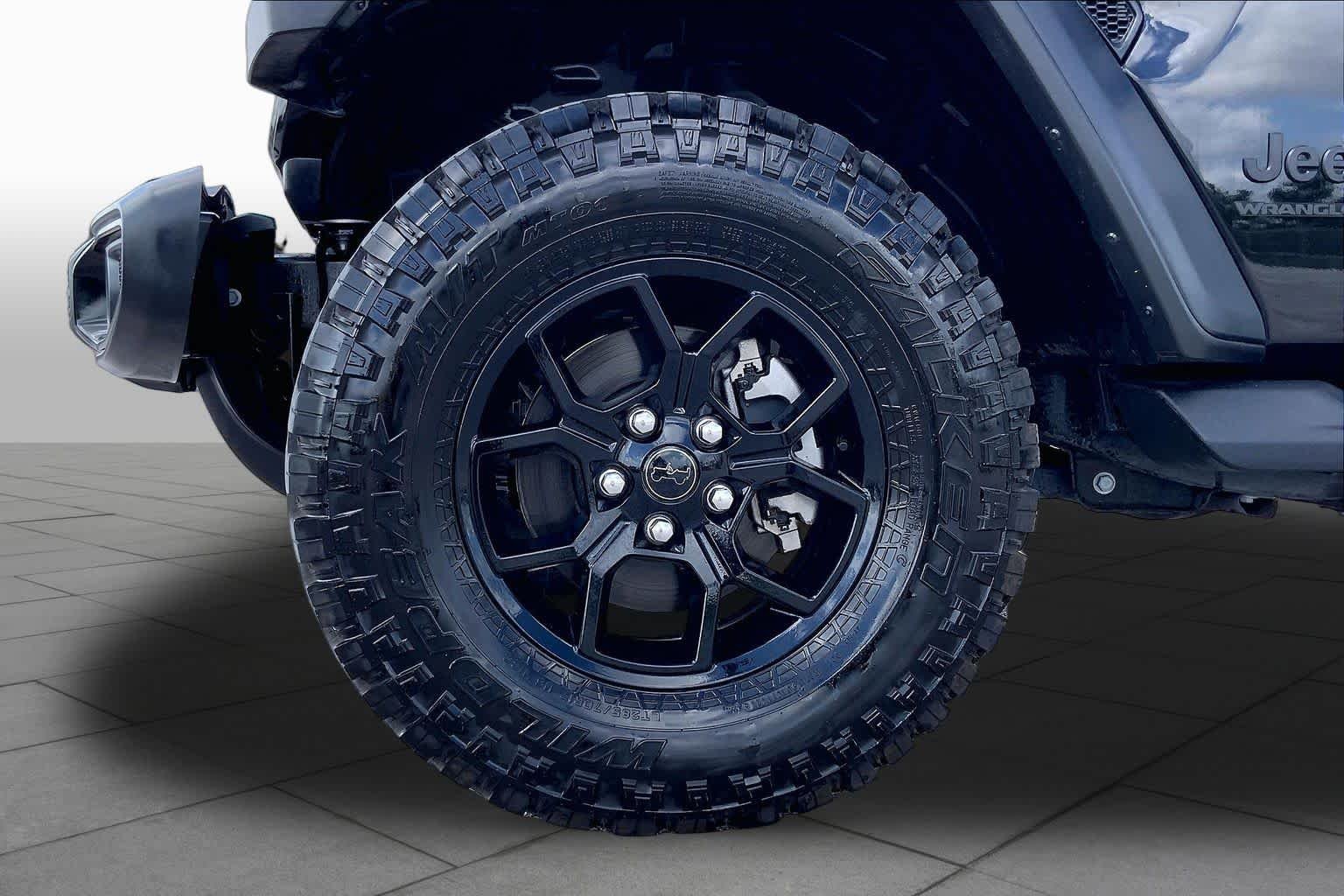 Used 2024 Black Clearcoat Jeep Willys image 11