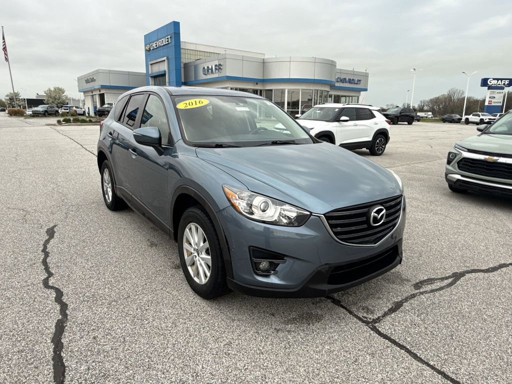 Used 2016 Mazda CX-5 Touring with VIN JM3KE4CY3G0824059 for sale in Burns Harbor, IN