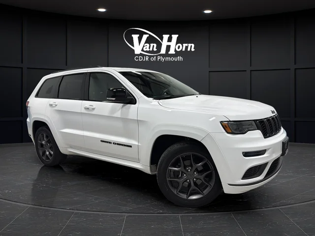 Used 2020 Bright White Clearcoat Jeep Limited X image 1