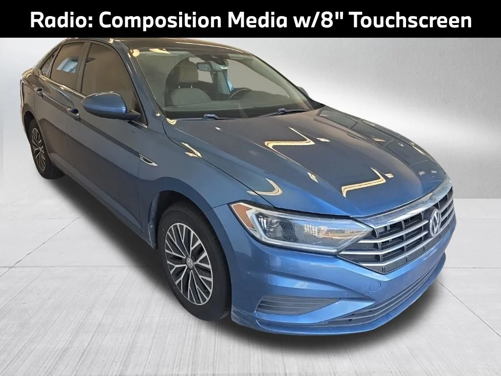 Used 2019 Blue Volkswagen SEL image 4