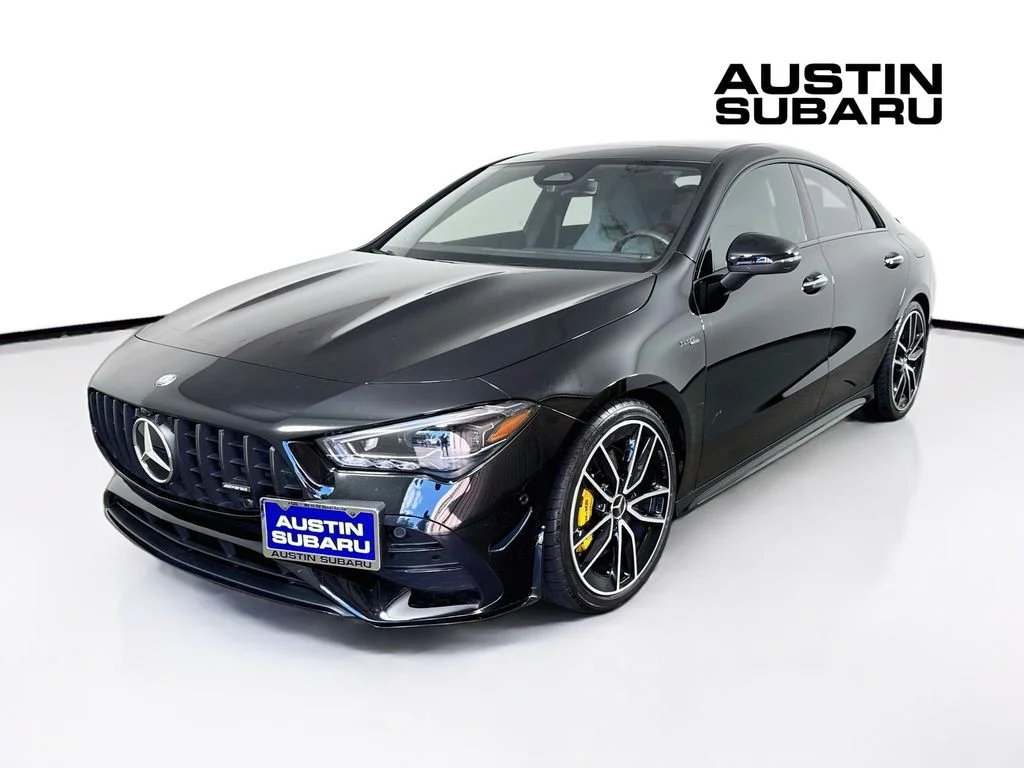 Used 2025 Black Mercedes-Benz CLA 35 AMG® image 3