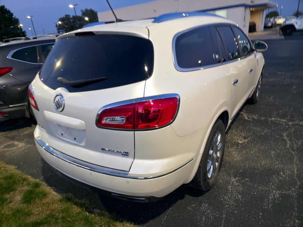 Used 2015 White Diamond Clearcoat Buick Leather Group image 4