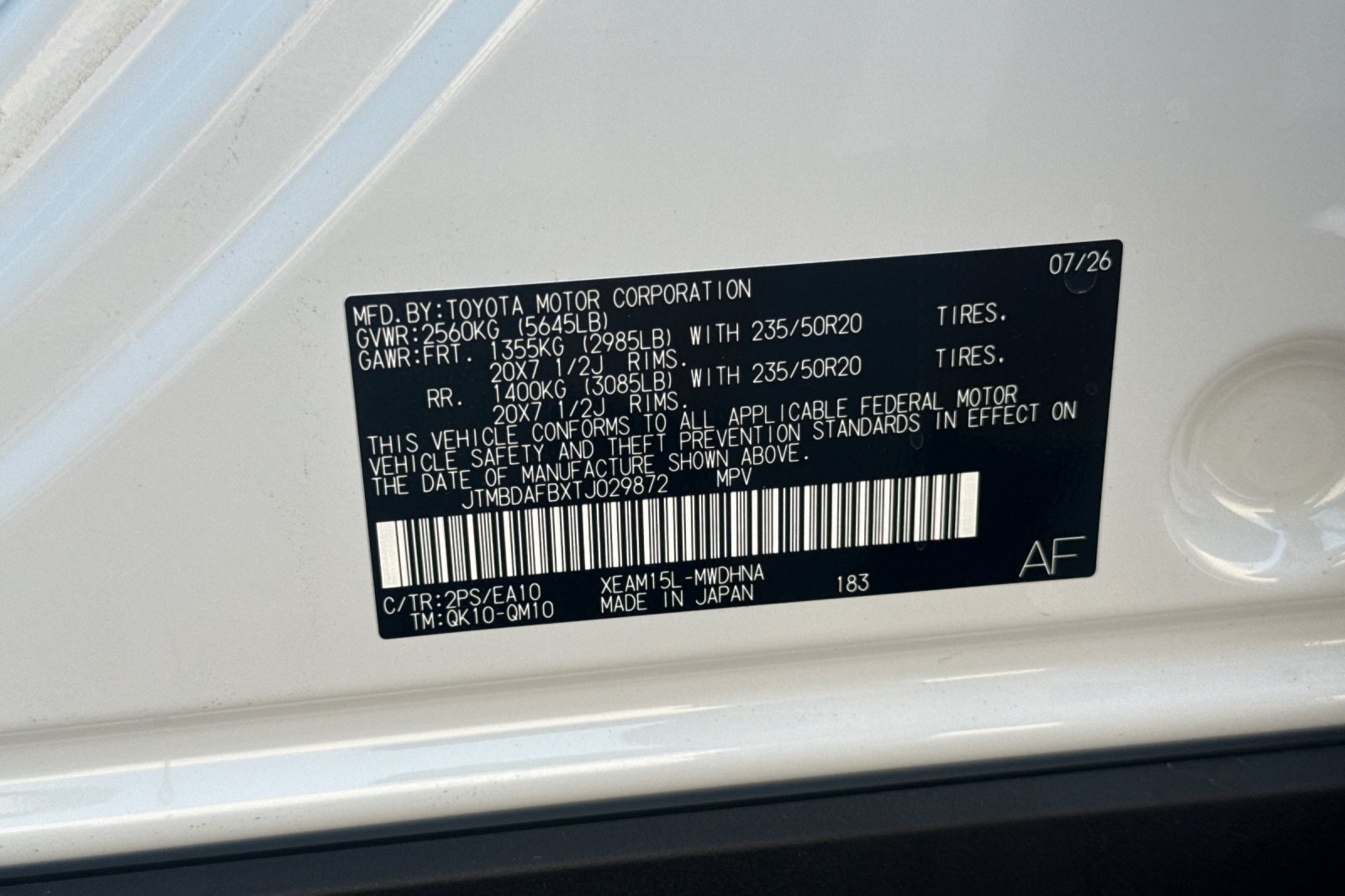 Used 2026 Beige Toyota Limited image 28