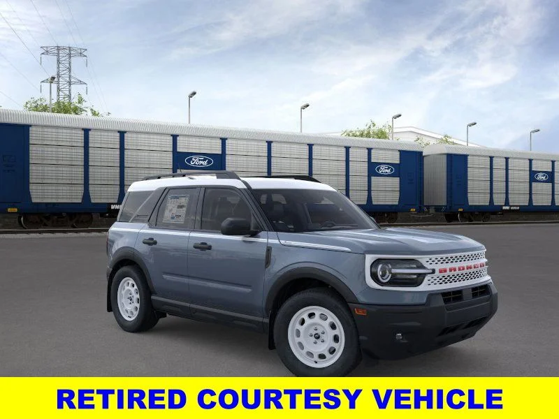 New 2025 Azure Gray Metallic Tri-Coat Ford Heritage image 7