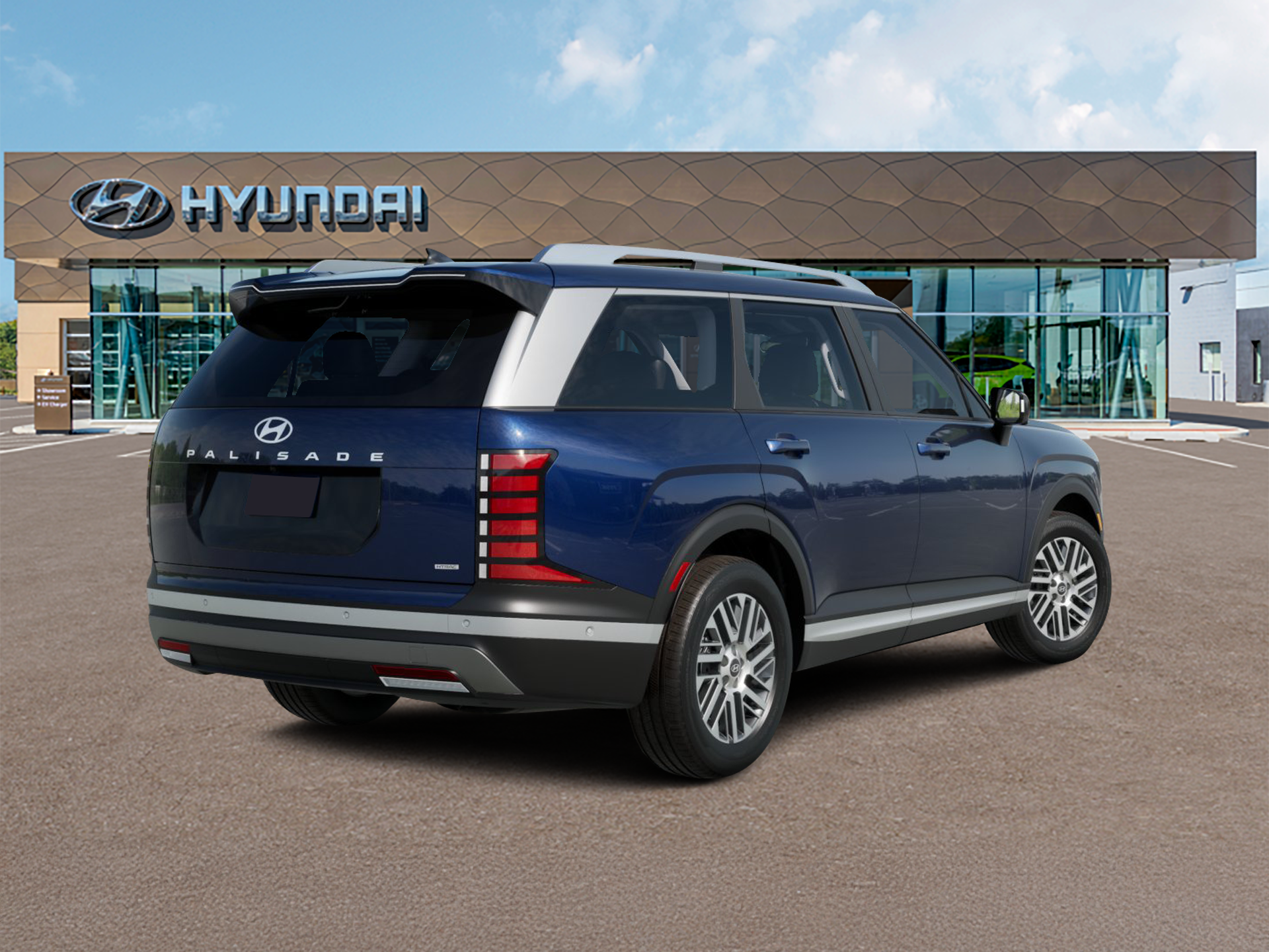 New 2026 Blue Hyundai SEL Premium AWD image 5