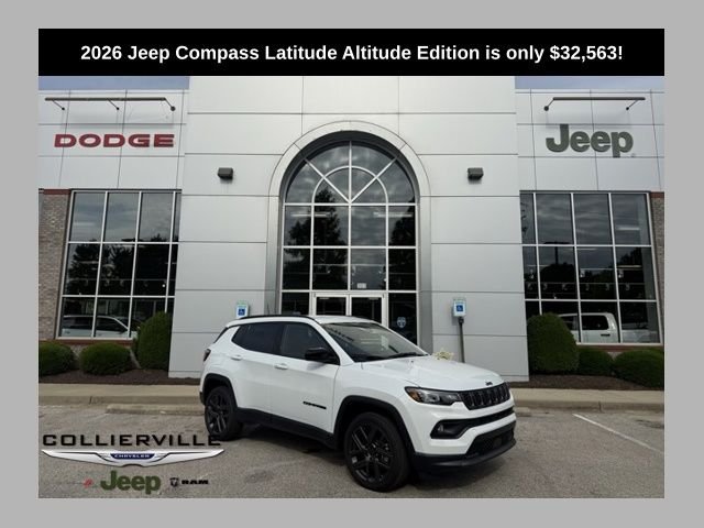 New 2026 Jeep Compass Latitude 4WD