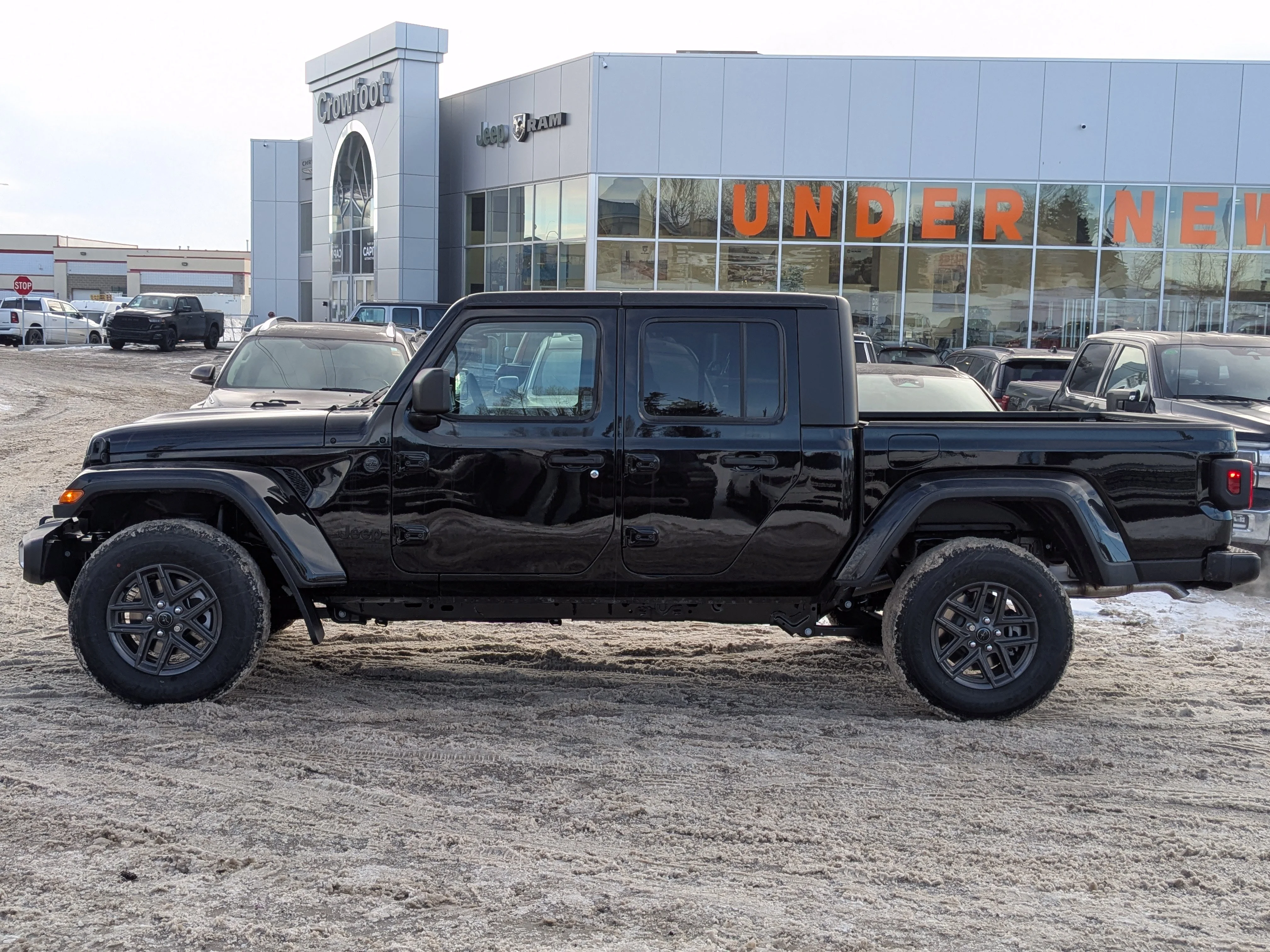New 2026 Black Jeep Sport S - 12.3 Display - Freedom 3 piece HT - Shift on the Fly 4x4 & Tons More! image 5