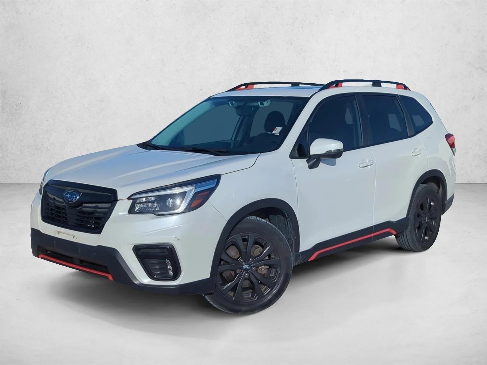 Used 2021 Crystal White Pearl Subaru Sport image 1