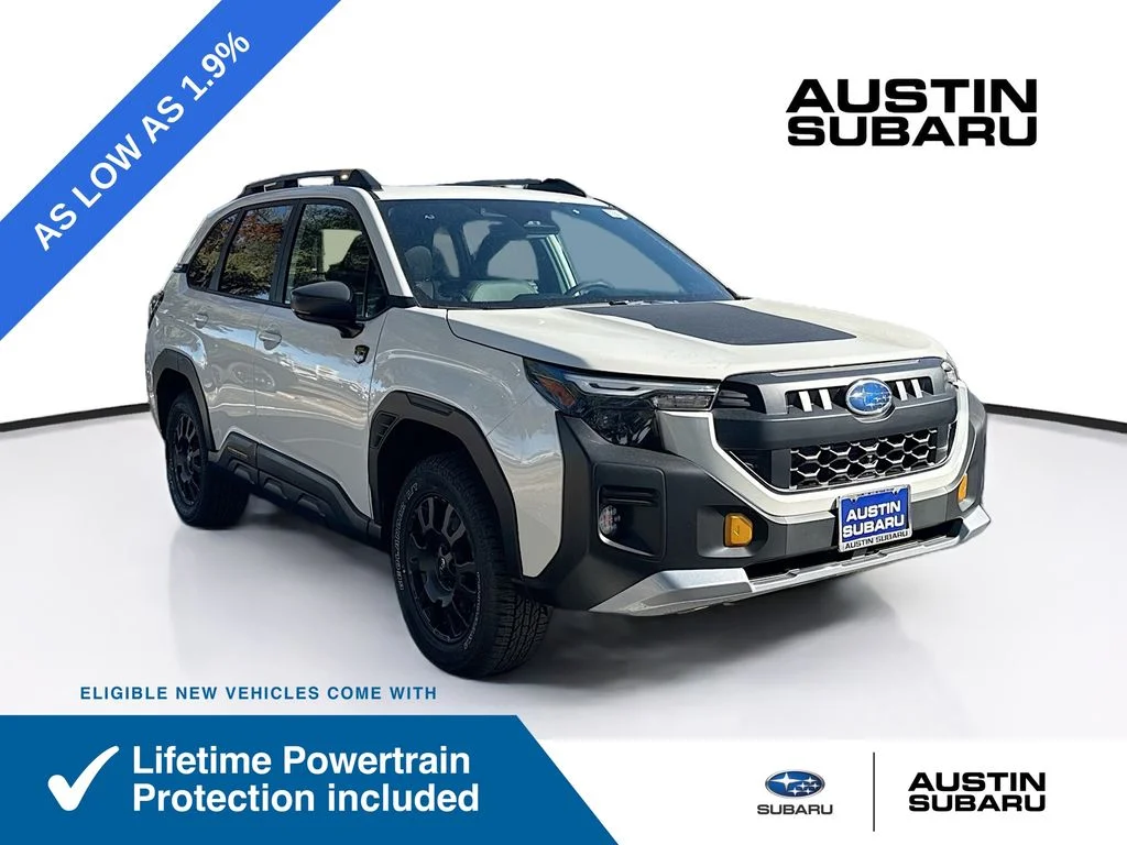 New 2026 White Subaru Wilderness image 1