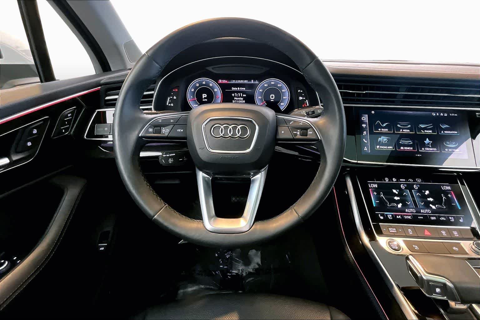 Used 2023 Glacier White Metallic Audi Premium Plus image 6