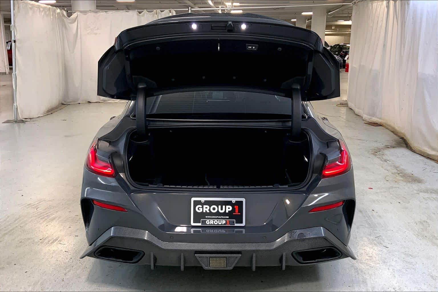 Used 2022 Individual Dravit Grey Metallic BMW M850i image 33