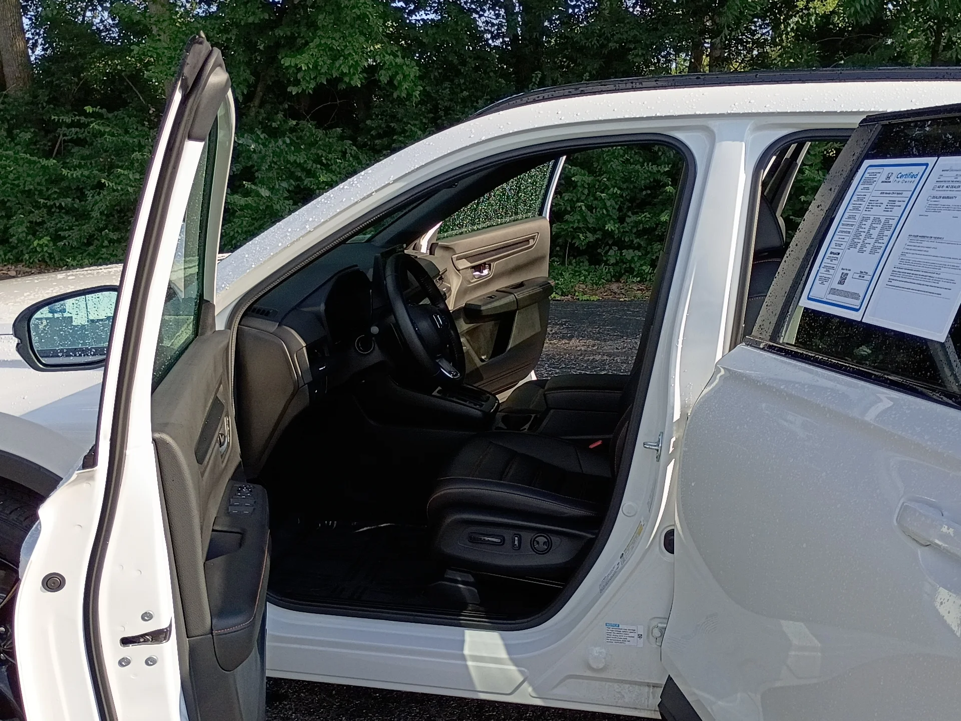 Certified Used 2026 Platinum White Pearl Honda Sport-L image 11