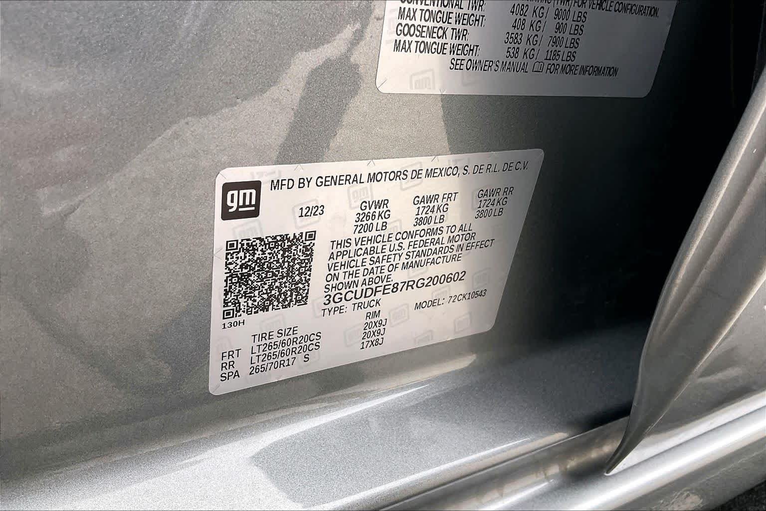 Used 2024 Sterling Gray Metallic Chevrolet LT Trail Boss image 33