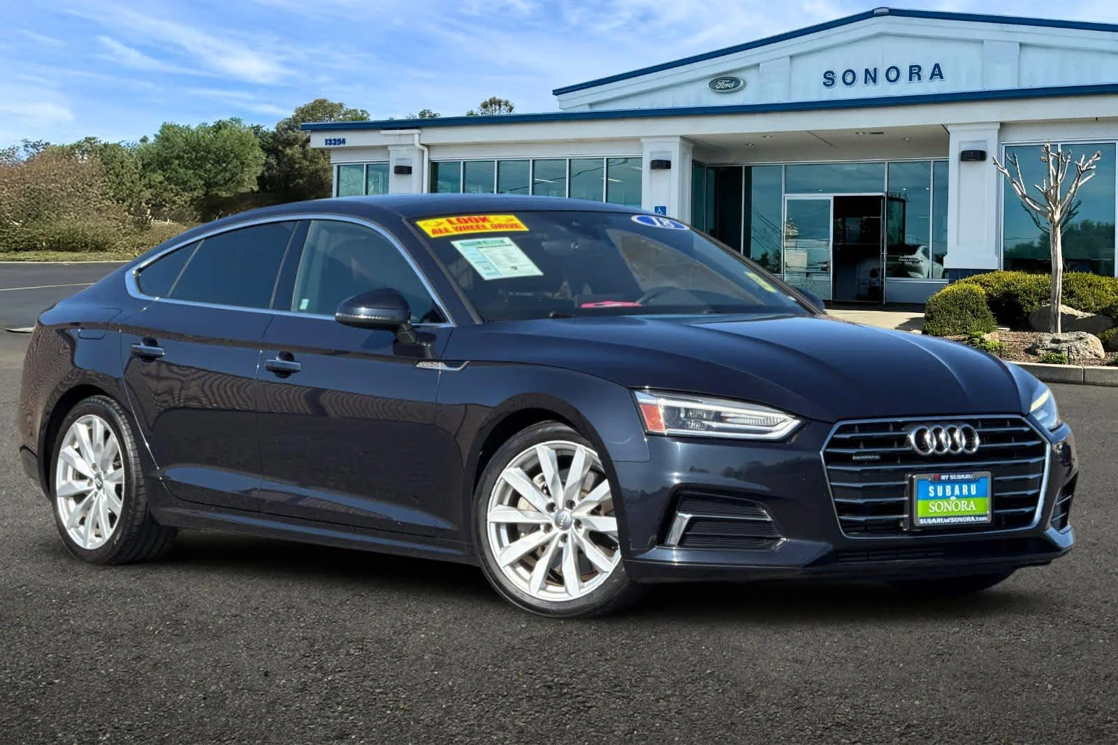 Used 2018 Audi A5 Sportback Premium with VIN WAUANCF56JA056754 for sale in Sonora, CA