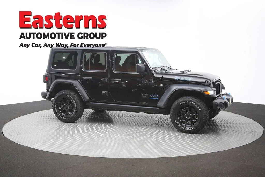 Used 2023 Black Jeep Willys 4xe image 47
