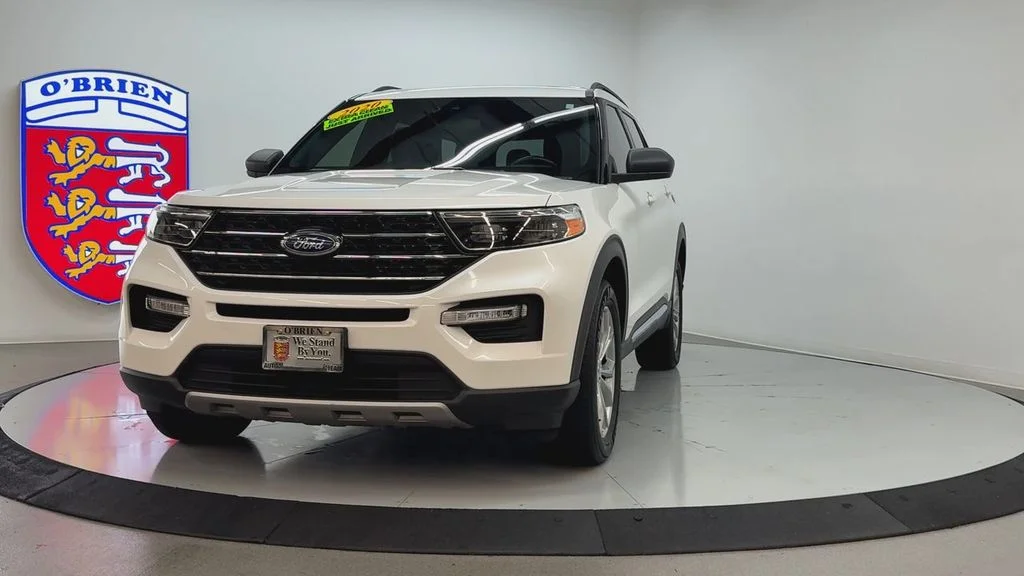 Used 2020 White Metallic Ford XLT image 9