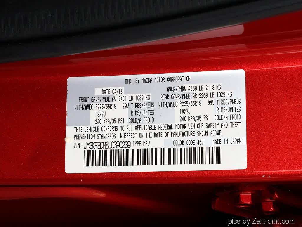 Used 2018 Soul Red Crystal Metallic Mazda Grand Touring image 32