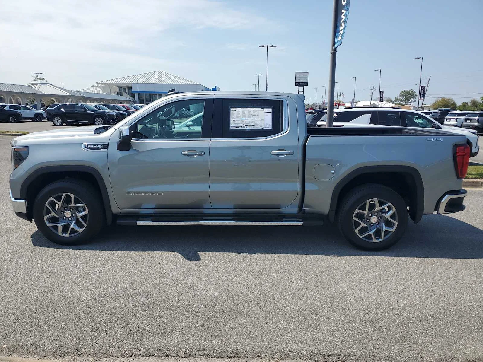 New 2026 Sterling Metallic GMC SLE image 2