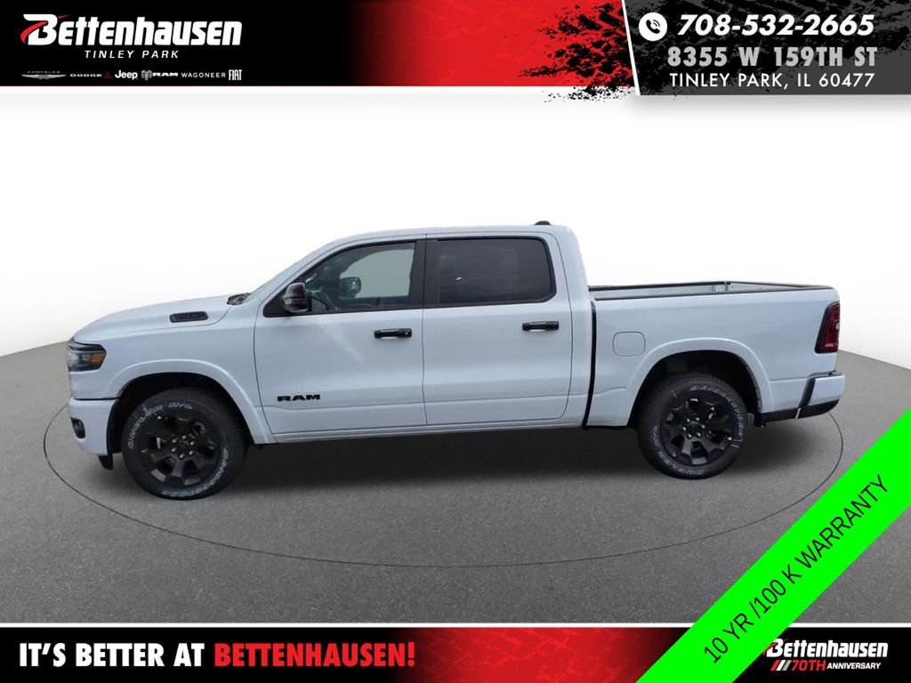 New 2026 Bright White Clear-Coat Exterior Paint RAM Big Horn/Lone Star image 13