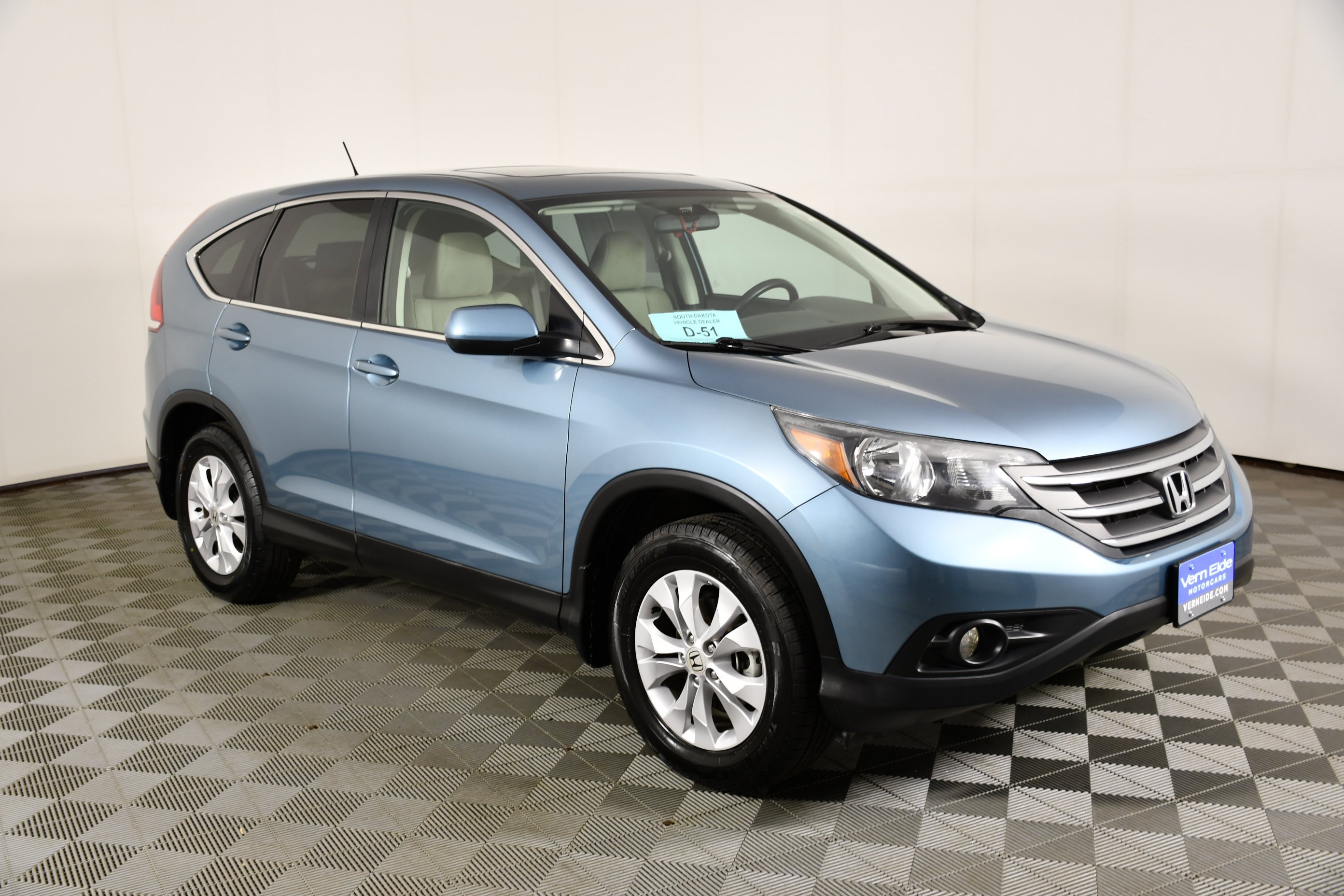 Used 2014 Blue Honda EX image 3