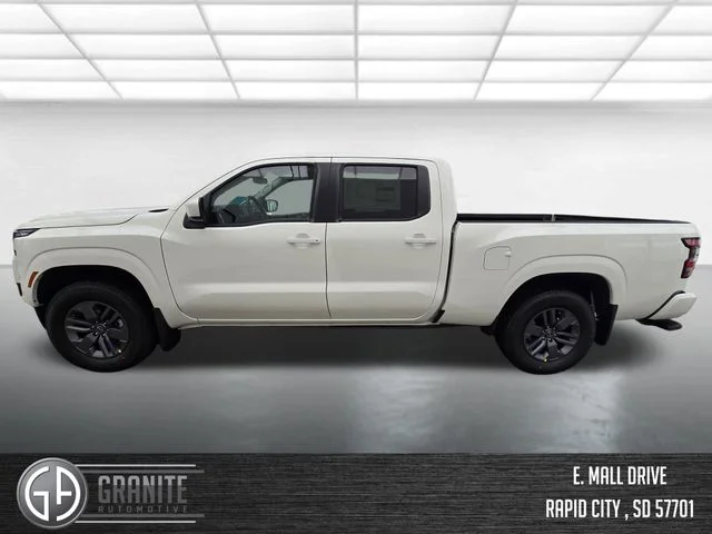 New 2026 Glacier White Nissan Crew Cab SV Long Bed image 3