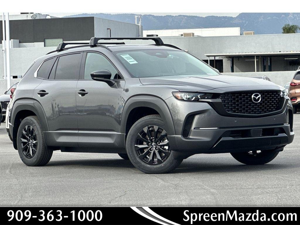 New 2026 Machine Gray Metallic Mazda Premium AWD image 1