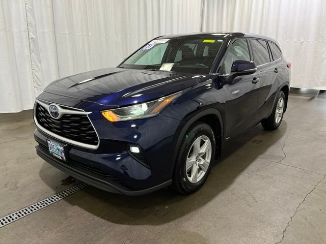 Certified Used 2021 Blue Toyota LE image 7