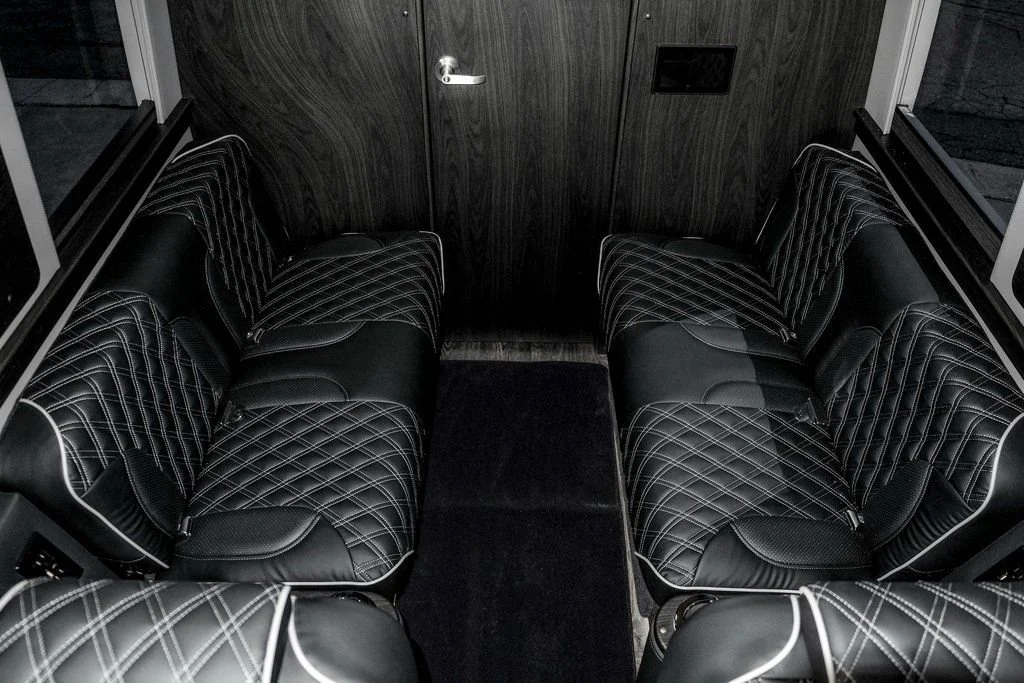 New 2026 Obsidian Black Metallic Midwest Automotive Designs D6 W/ Full Partition image 78