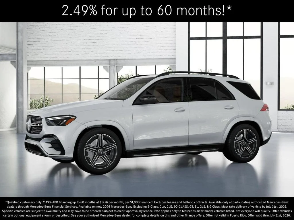 New 2026 MANUFAKTUR Moonlight White Metallic Mercedes-Benz GLE 450 image 37