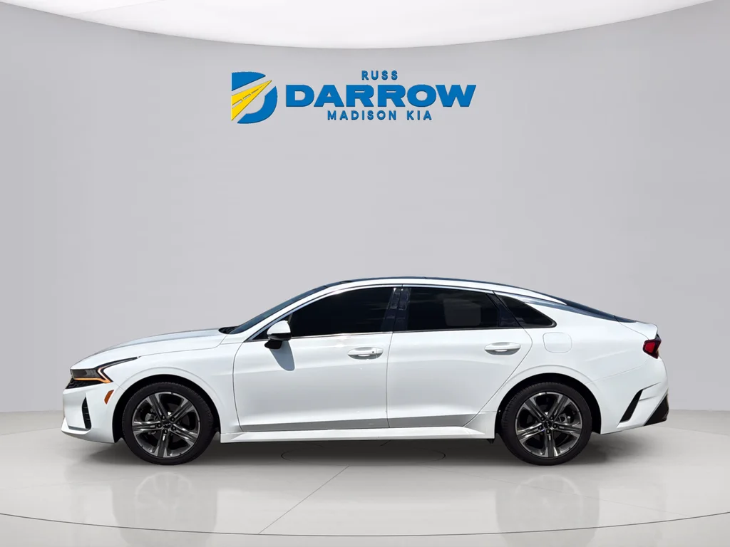 Used 2023 Glacial White Pearl Kia EX image 2