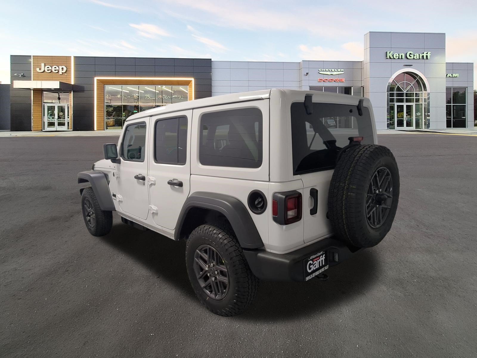 New 2027 Bright White Clear-Coat Paint Jeep Sport S image 7