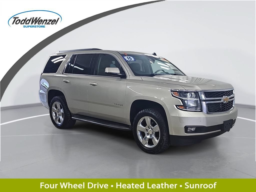 Used 2015 CHAMPAGNE SILVER METALLIC Chevrolet LT image 1