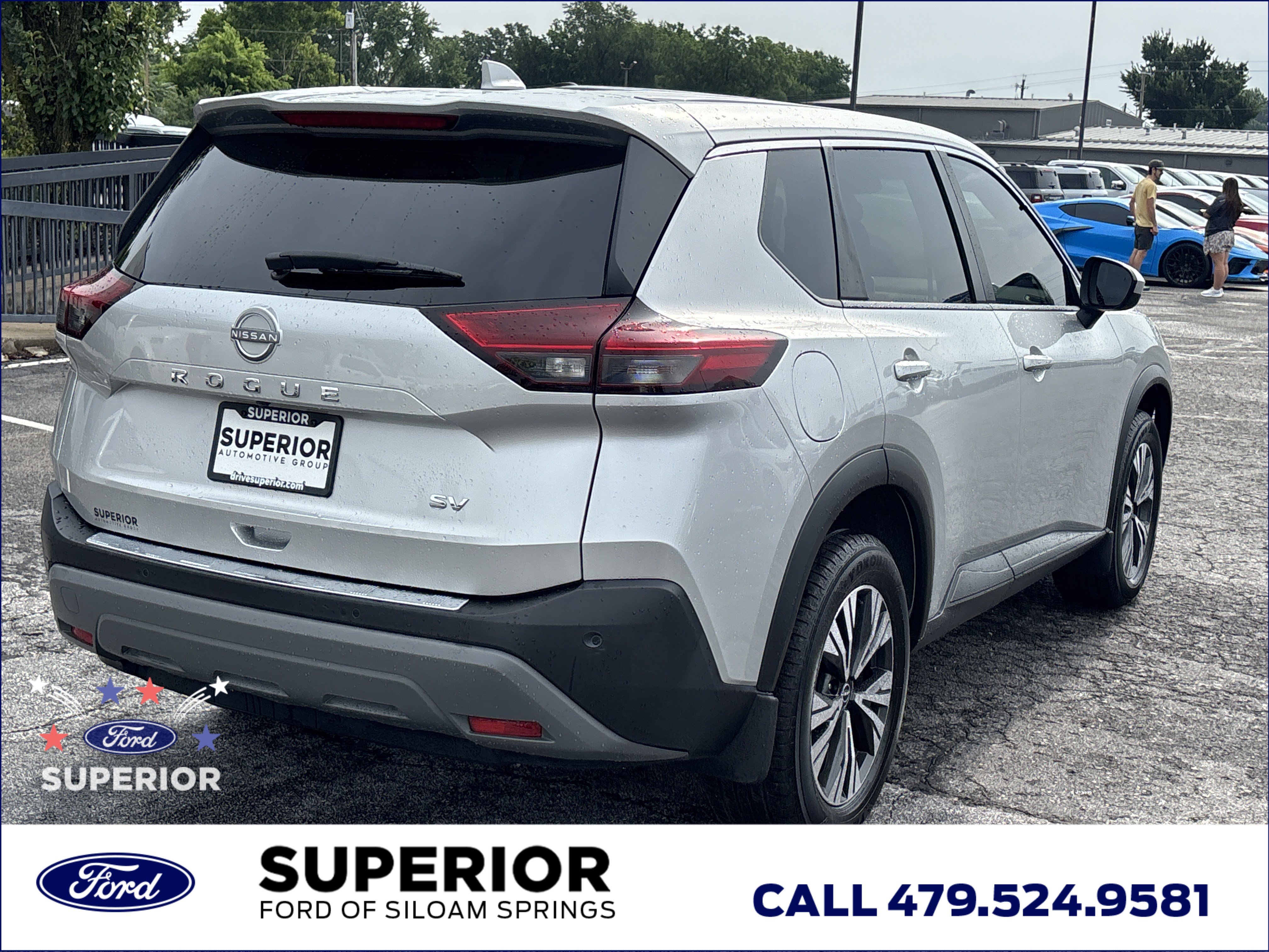 Used 2023 Brilliant Silver Metallic Nissan SV image 3