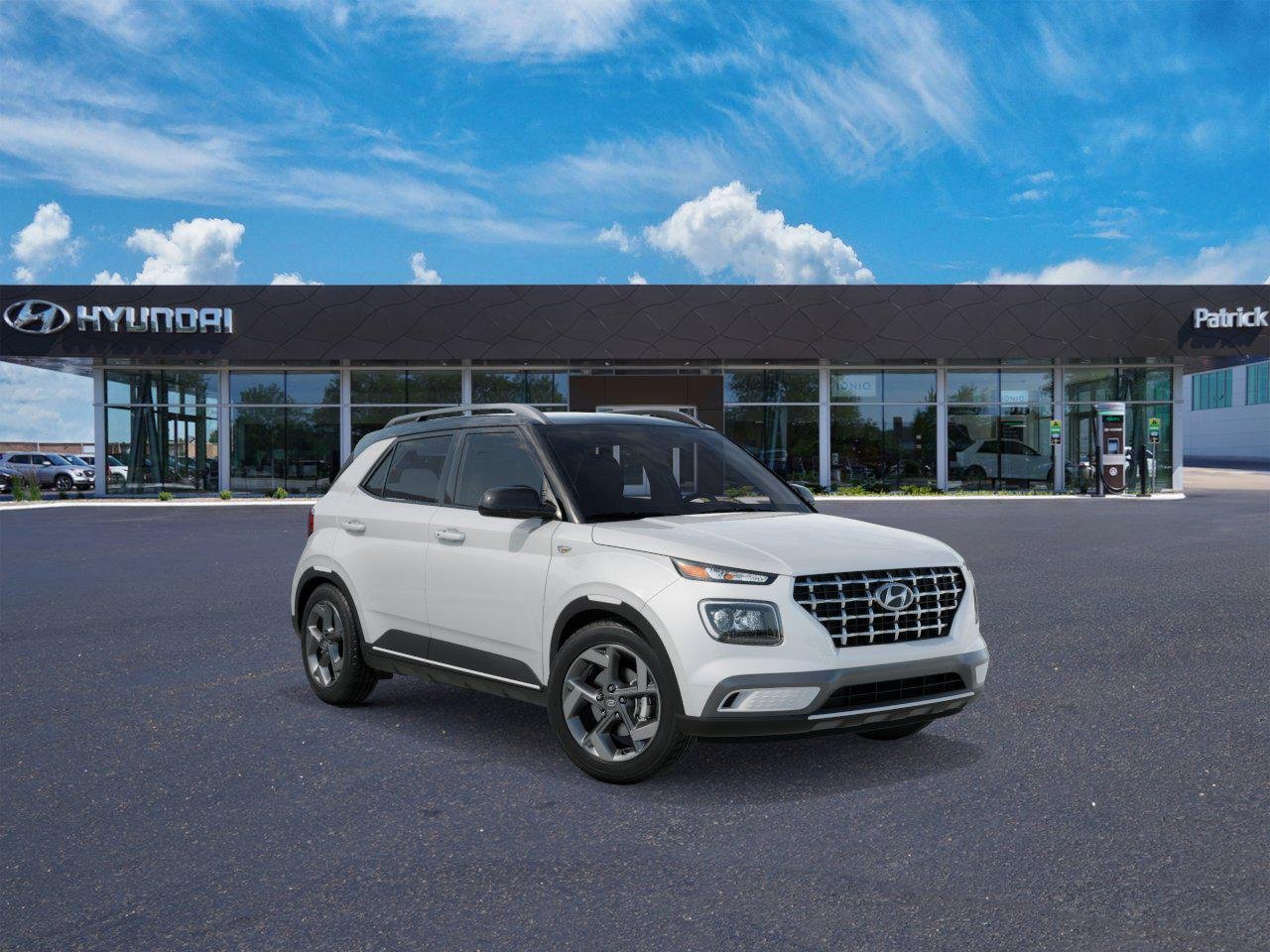 New 2026 Lunar White w/Black Roof Hyundai SEL image 2