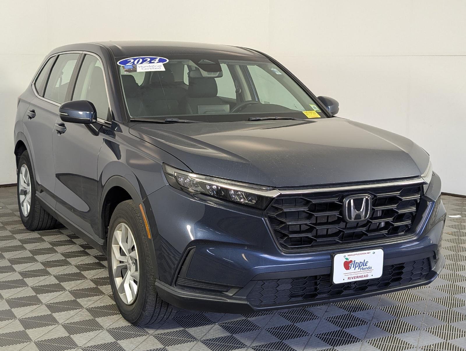 Certified Used 2024 Canyon River Blue Metallic Honda 1.5T AWD LX image 1