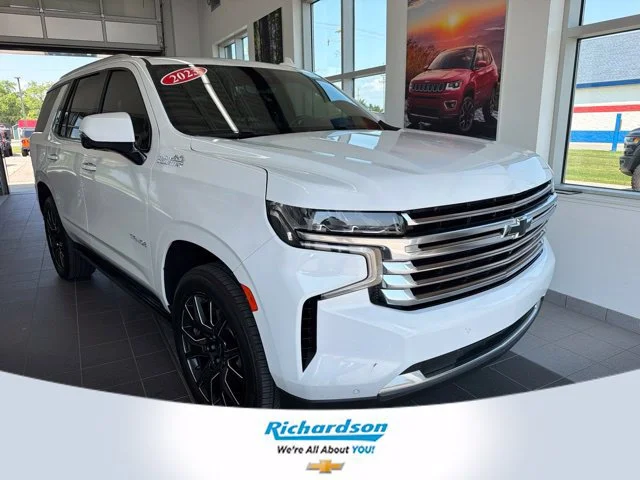 Certified Used 2023 SUMMIT WHITE Chevrolet High Country image 1