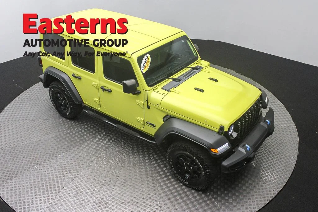 Used 2023 Yellow Jeep Willys 4xe image 3