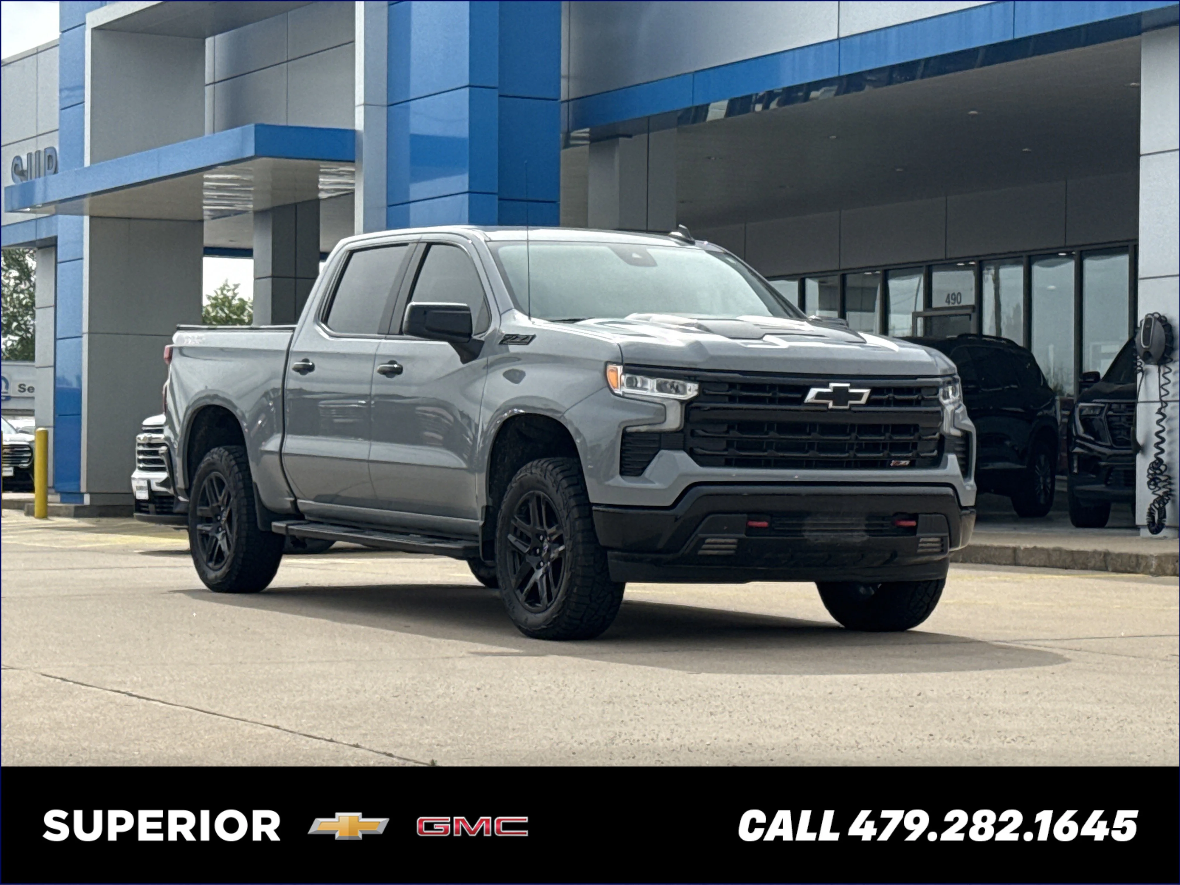 Used 2024 Slate Gray Metallic Chevrolet LT Trail Boss 4WD image 1