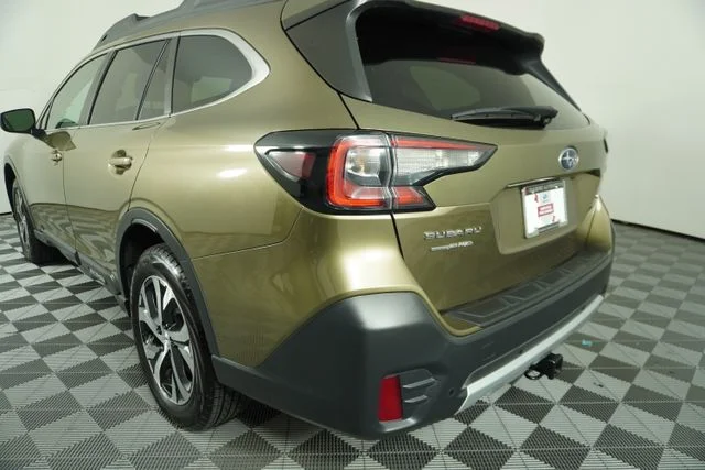 Certified Used 2022 Green Metallic Subaru Limited image 12