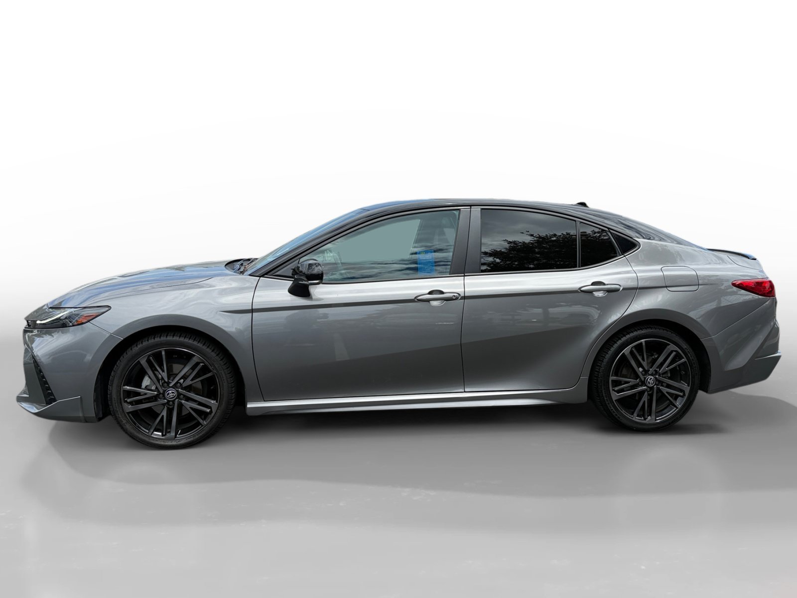Used 2025 Midnight Black Metallic Toyota XSE image 2