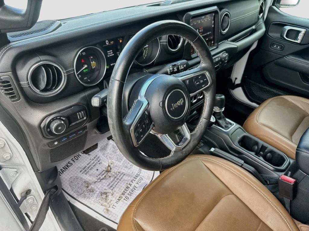 Used 2023 White Jeep Sahara 4xe image 11