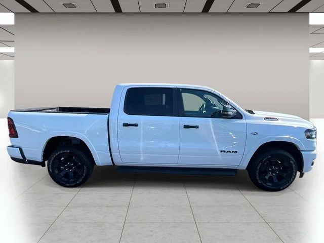 New 2026 Bright White Clear-Coat Exterior Paint RAM Big Horn/Lone Star image 2